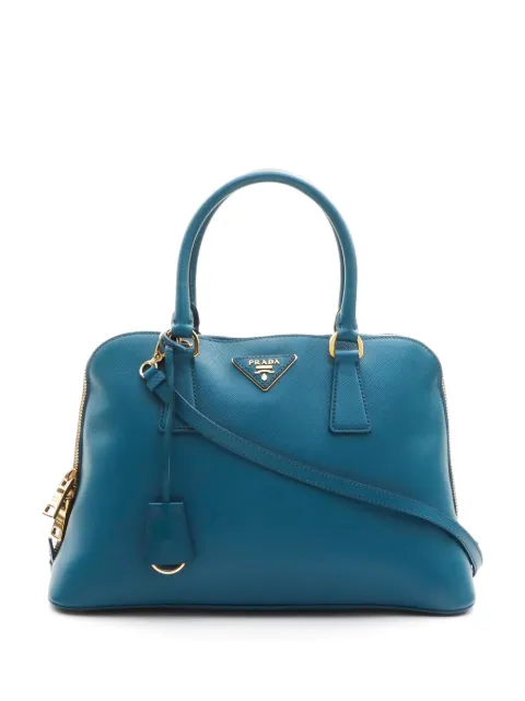 Prada Pre-Owned triangle-logo two-way bag