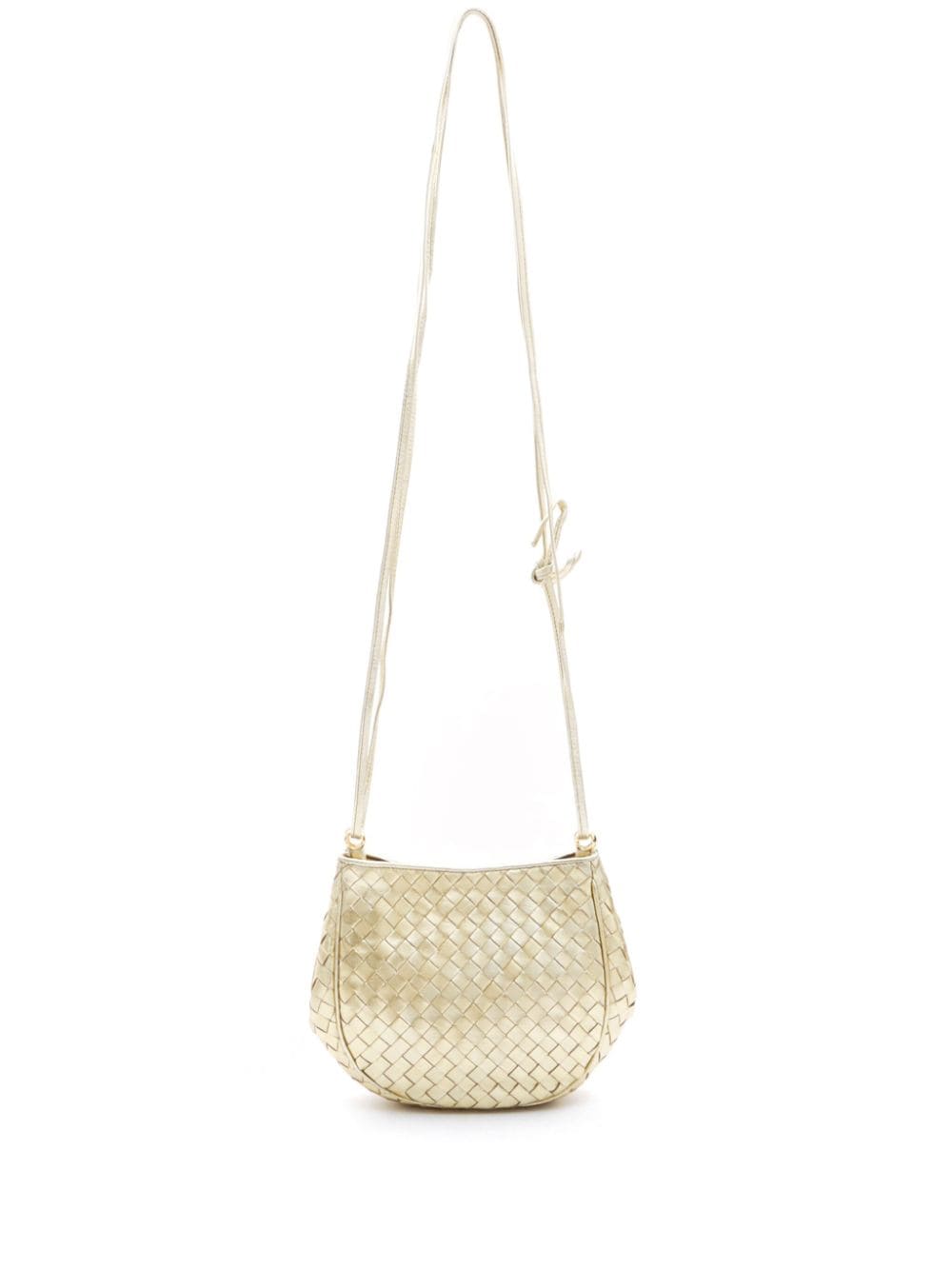 Bottega Veneta Pre-Owned Intrecciato crossbody bag - Bianco