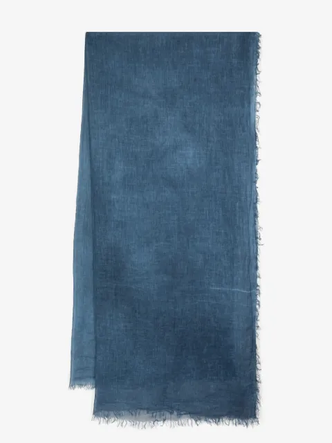 Leathersmith of London cotton-muslin scarf