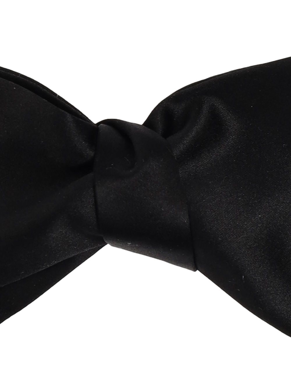 Shop Giorgio Armani Adjustable-fit Silk Bow Tie In Black