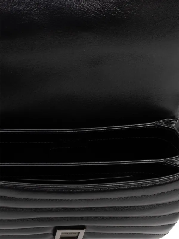 Givenchy Small 4G Quilted Crossbody Bag | Black | FARFETCH