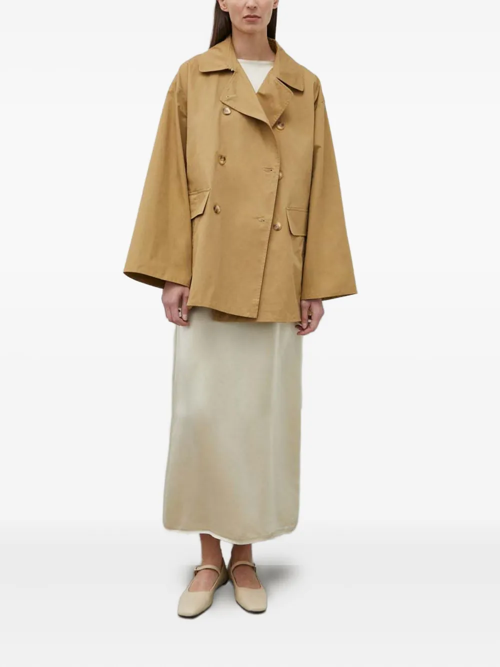 By Malene Birger Sleeveless Open-back Maxi Dress In Neutral