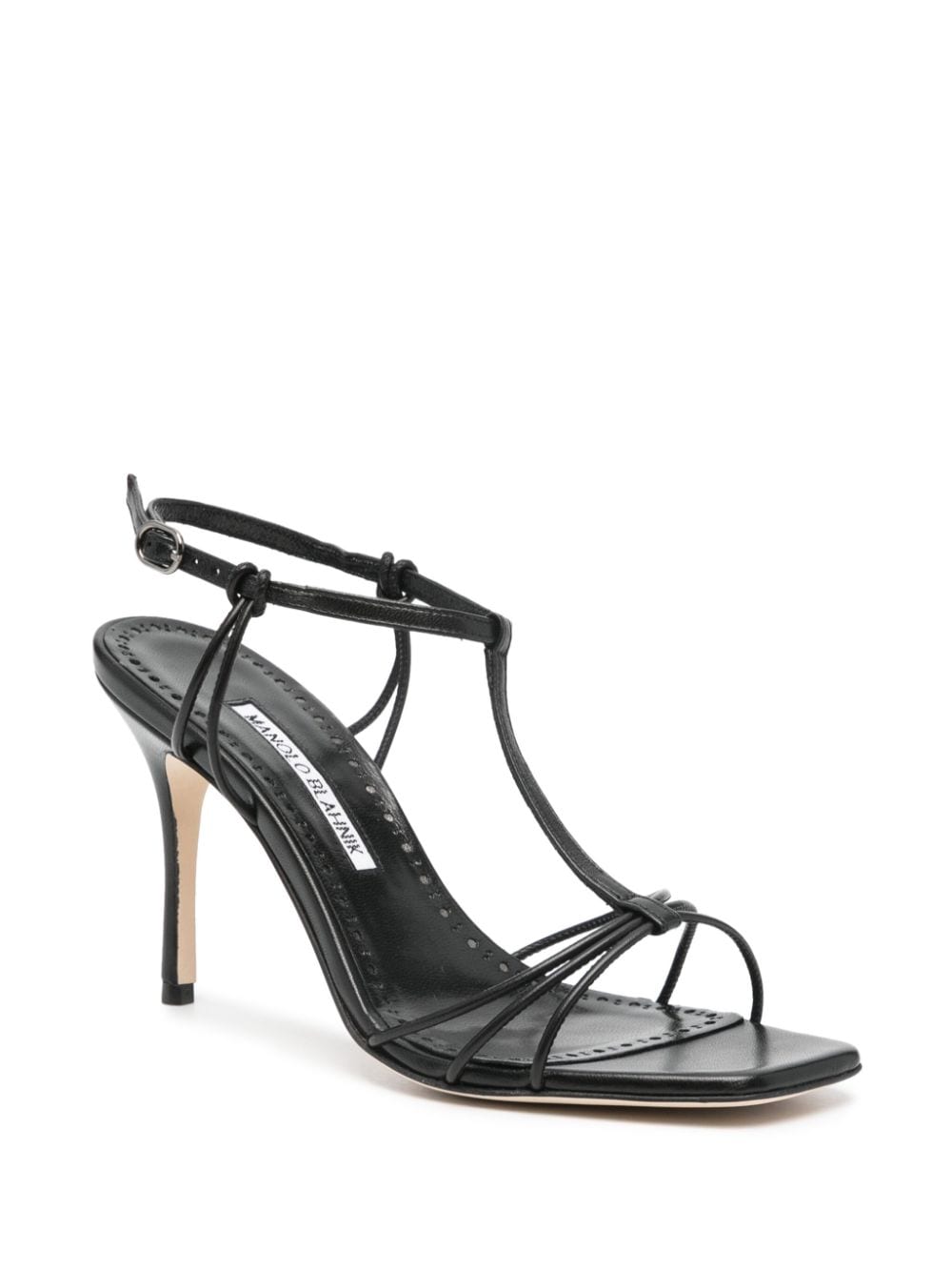 Manolo Blahnik Tabarekhi 90 sandalen - Zwart