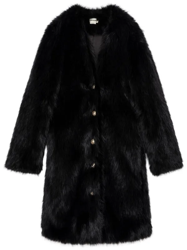 Zadig&Voltaire Milas faux-fur Coat Black FARFETCH PH