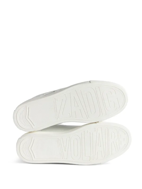 Zadig&Voltaire ZV1747 La Flash low-top Sneakers | Black | FARFETCH ZA