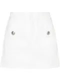 Zadig&Voltaire Joa denim mini skirt - White