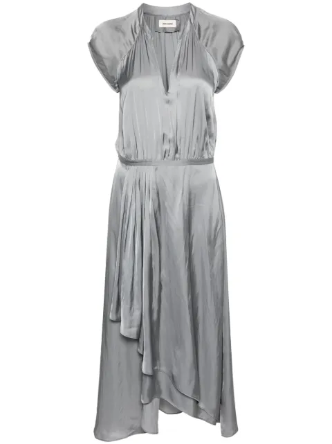 Zadig&Voltaire Randall satin midi dress