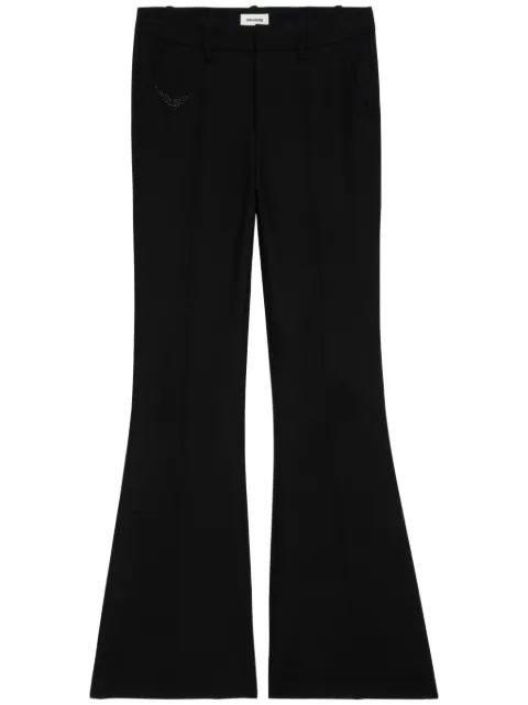Zadig&Voltaire Prevy flared trousers
