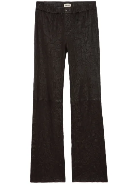 Zadig&Voltaire Pauline leather trousers