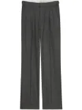 Zadig&Voltaire checkered pressed-crease trousers - Grey