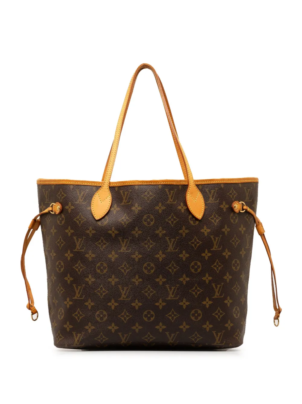 Click to view more detailed imagery on our partner's website Pre-owned Louis Vuitton 2007 Monogram Neverfull Mm Tote Bag In Brown
