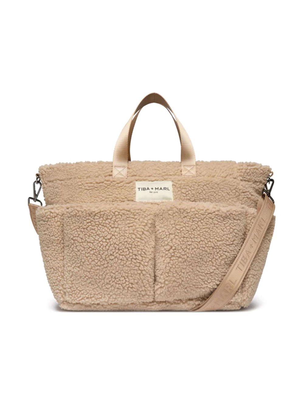 Tiba + Marl multi-pocket changing bag - Neutrals