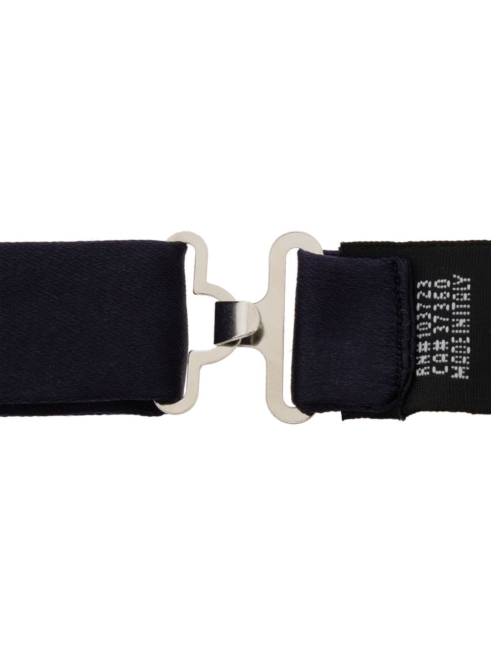Shop Giorgio Armani Hook-fastening Velvet Bow Tie In Black