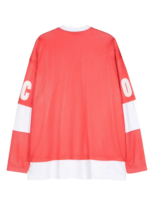人気 ☆ 032C ☆ LAX LAYERED LONGSLEEVE RED Shop 032c Lax Layered Longsleeve Red at itk online store