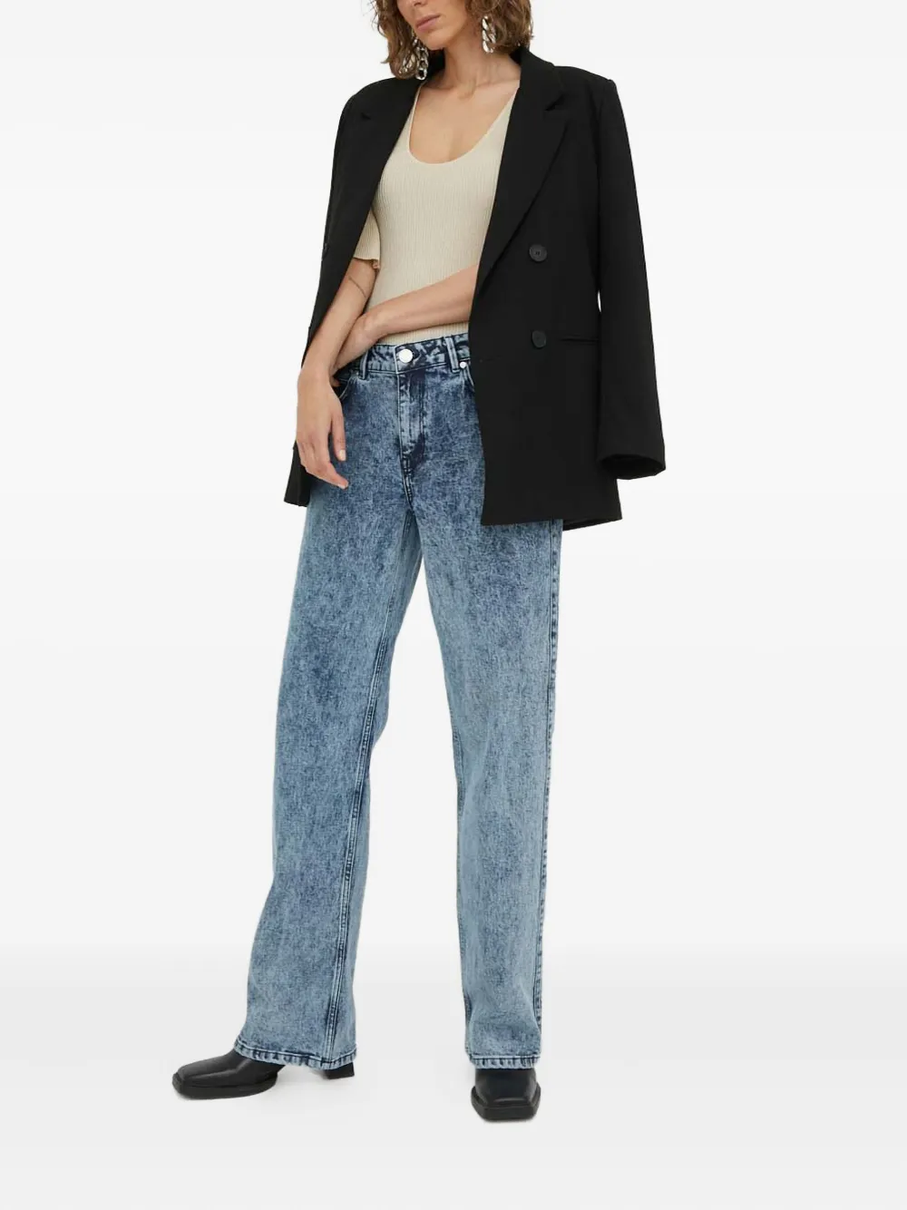 By Malene Birger flared ribbed top | T-Shirts & Jersey Shirts | Image 2
