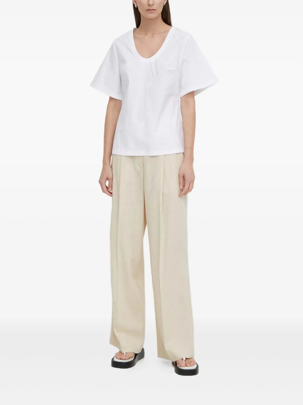 By Malene Birger Calça com vinco | Calça social | Image 2