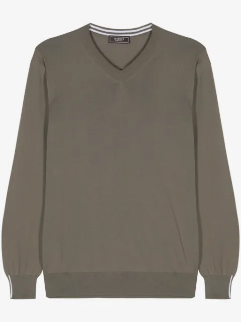 Peserico fine-ribbed cotton jumper