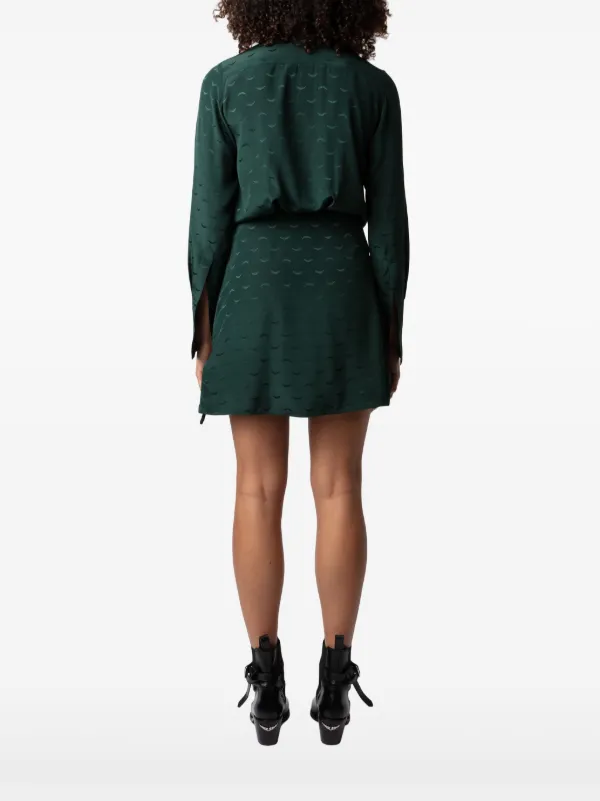 Zadig&Voltaire Runelle Jac Minidress | Green | FARFETCH