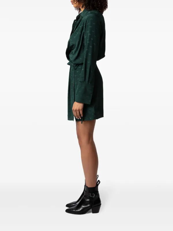 Zadig&Voltaire Runelle Jac Minidress | Green | FARFETCH