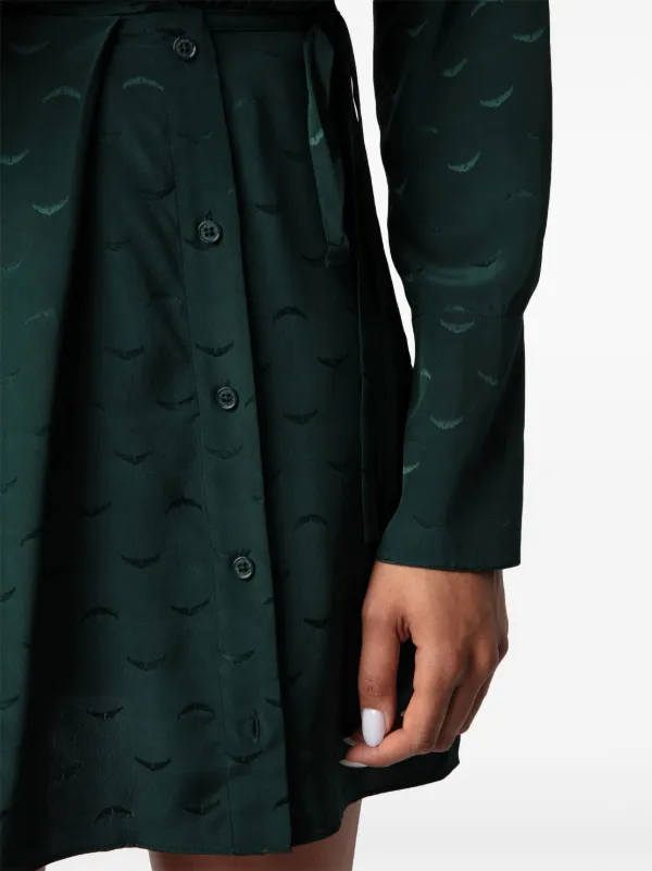 Zadig&Voltaire Runelle Jac Minidress | Green | FARFETCH CA