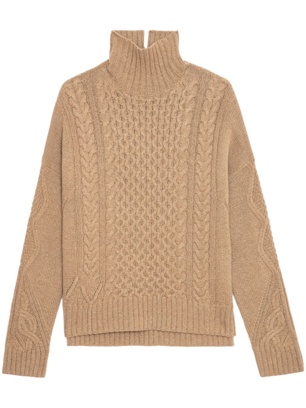 Shop Zadig & Voltaire Alma Jumper In Braun