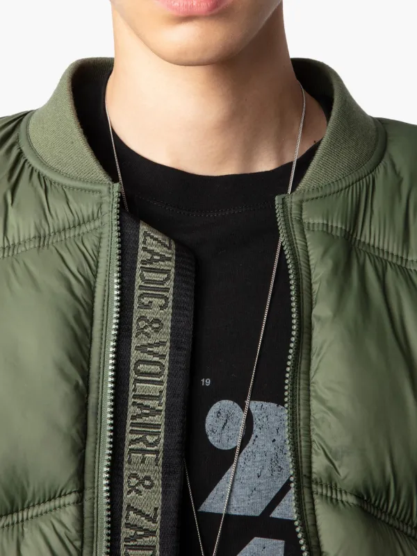 Zadig&Voltaire Bony Puffer Jacket | Green | FARFETCH ID
