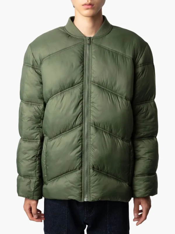 Zadig&Voltaire Bony Puffer Jacket | Green | FARFETCH ID