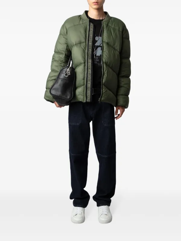 ダウンジャケット・コート Zadig & Voltaire Puffer Jacket Bony Puffer Coat down jacket kaki men | Zadig&Voltaire