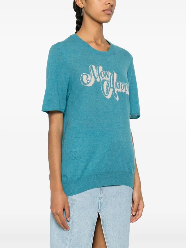 Zadig&Voltaire Ida crystal-embellishment Knitted Top - Farfetch