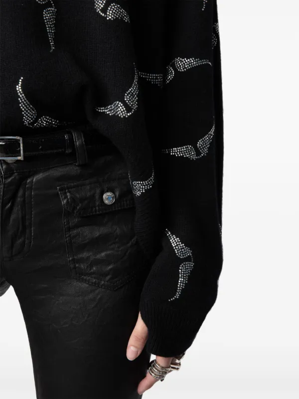 zadig&voltaire レースブラウス Zadig&Voltaire アイレットレース ブラウス | ホワイト