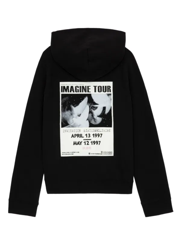Zadig Voltaire Georgy Hoodie Black FARFETCH CA