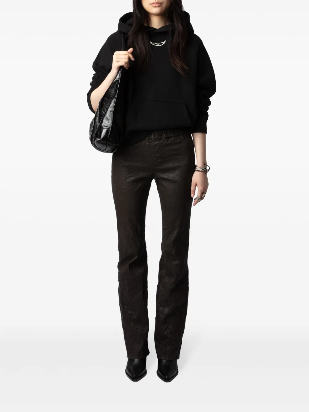 Zadig&Voltaire Georgy hoodie - Zwart