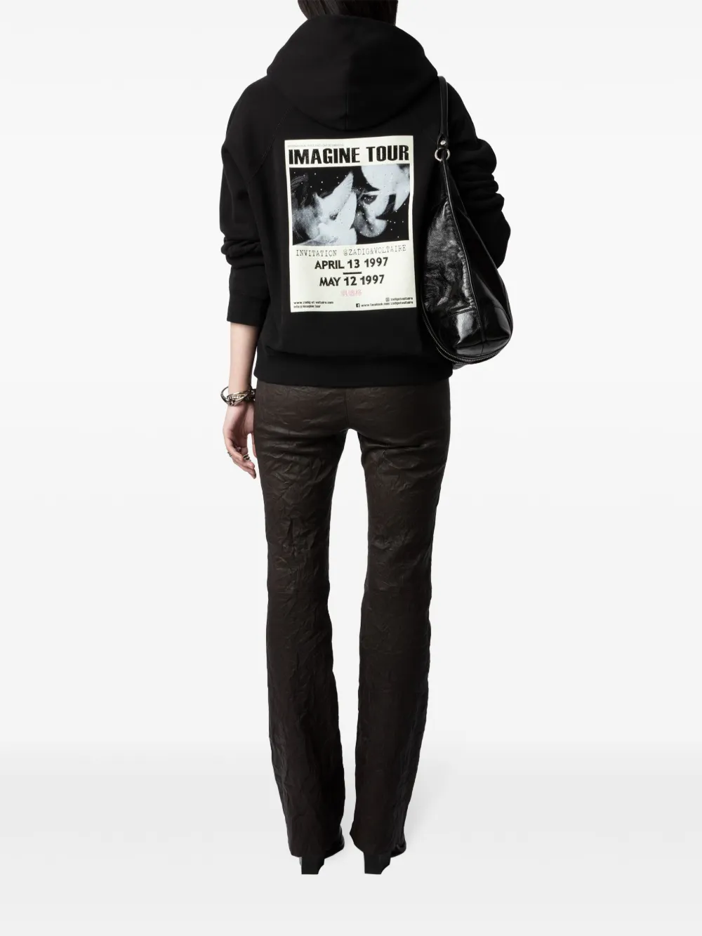 Zadig&Voltaire Georgy hoodie Zwart