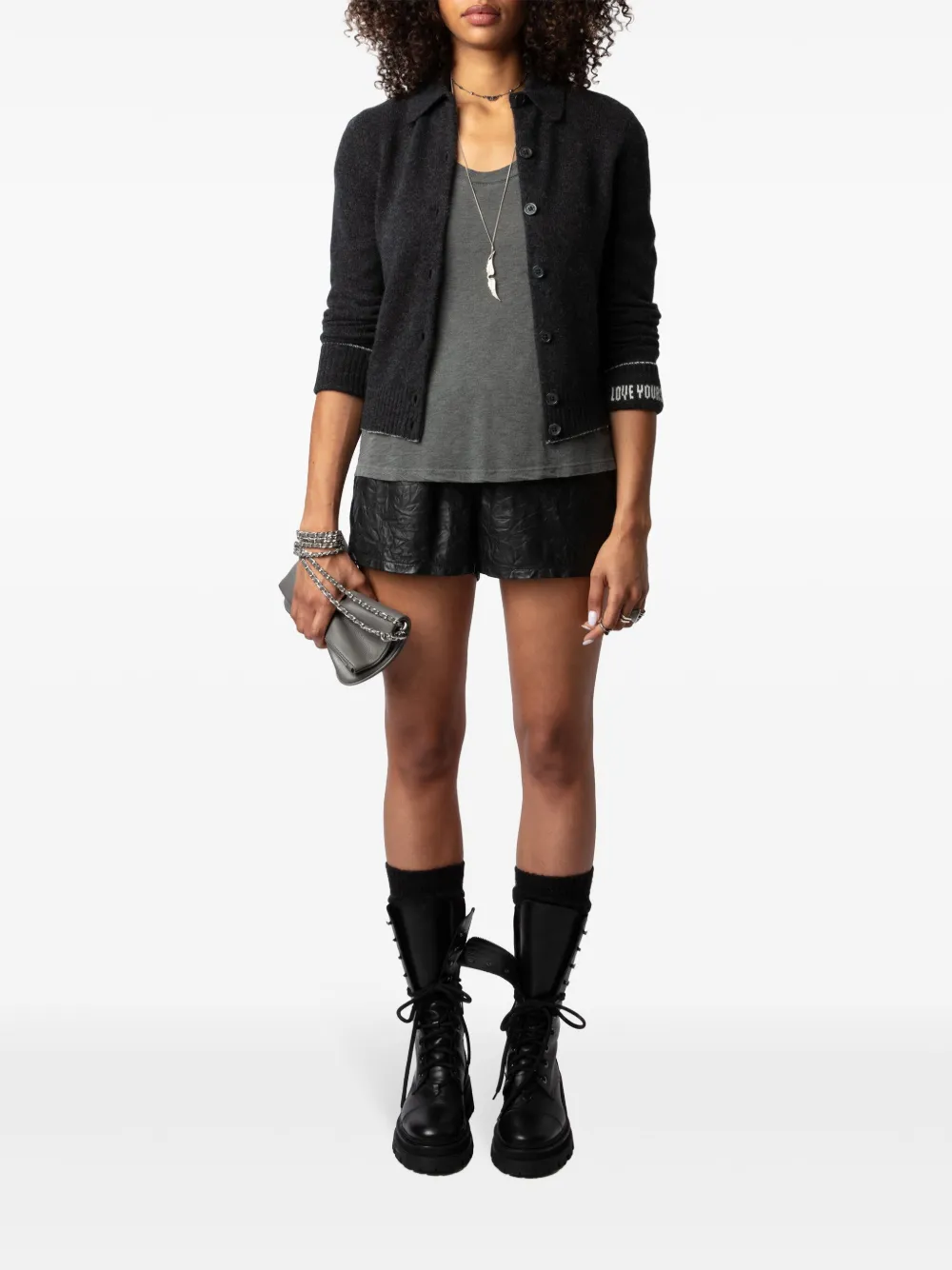 Zadig&Voltaire Kasjmier vest - Grijs