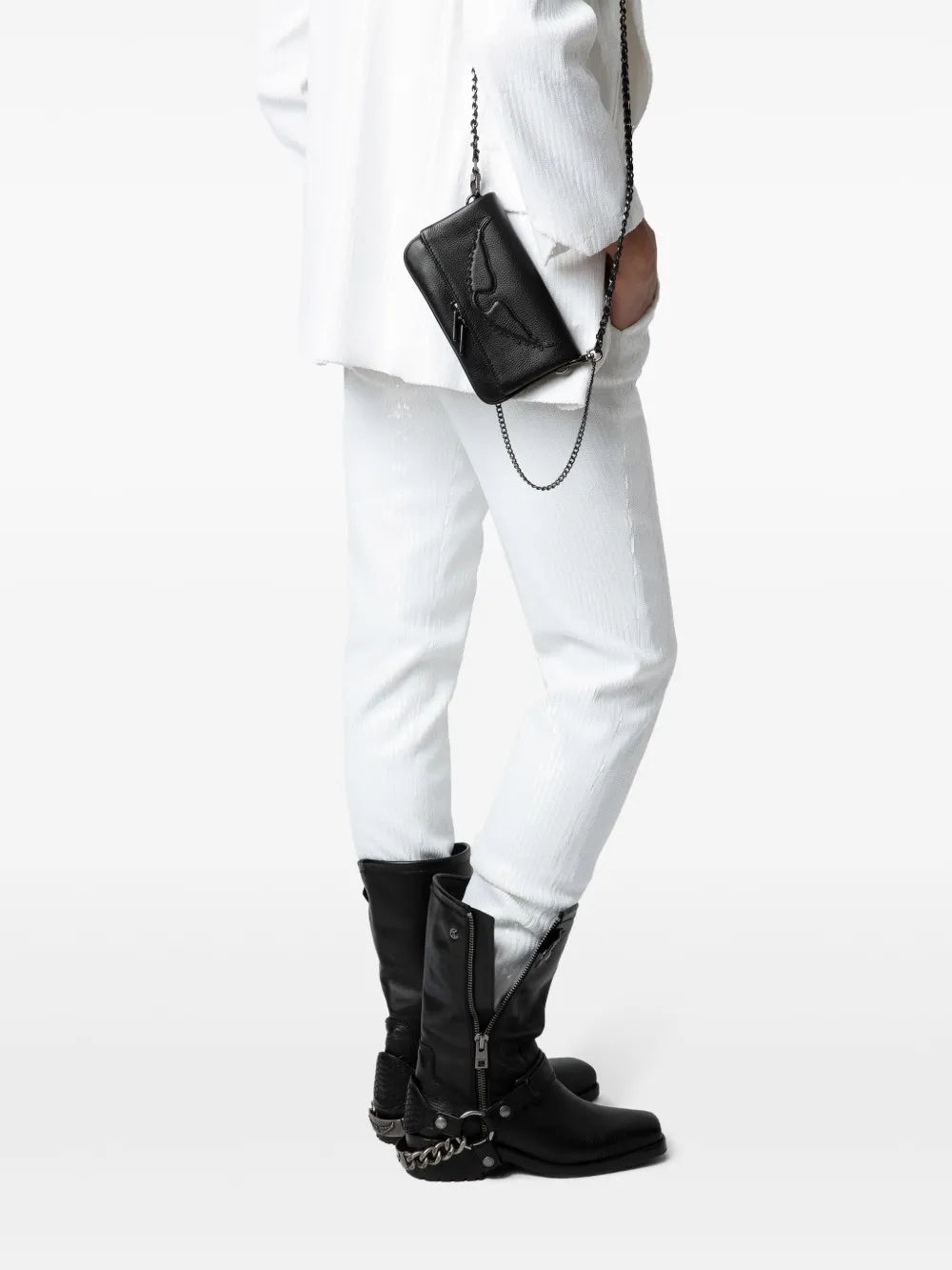 Zadig&Voltaire Rock mini-tas - Zwart