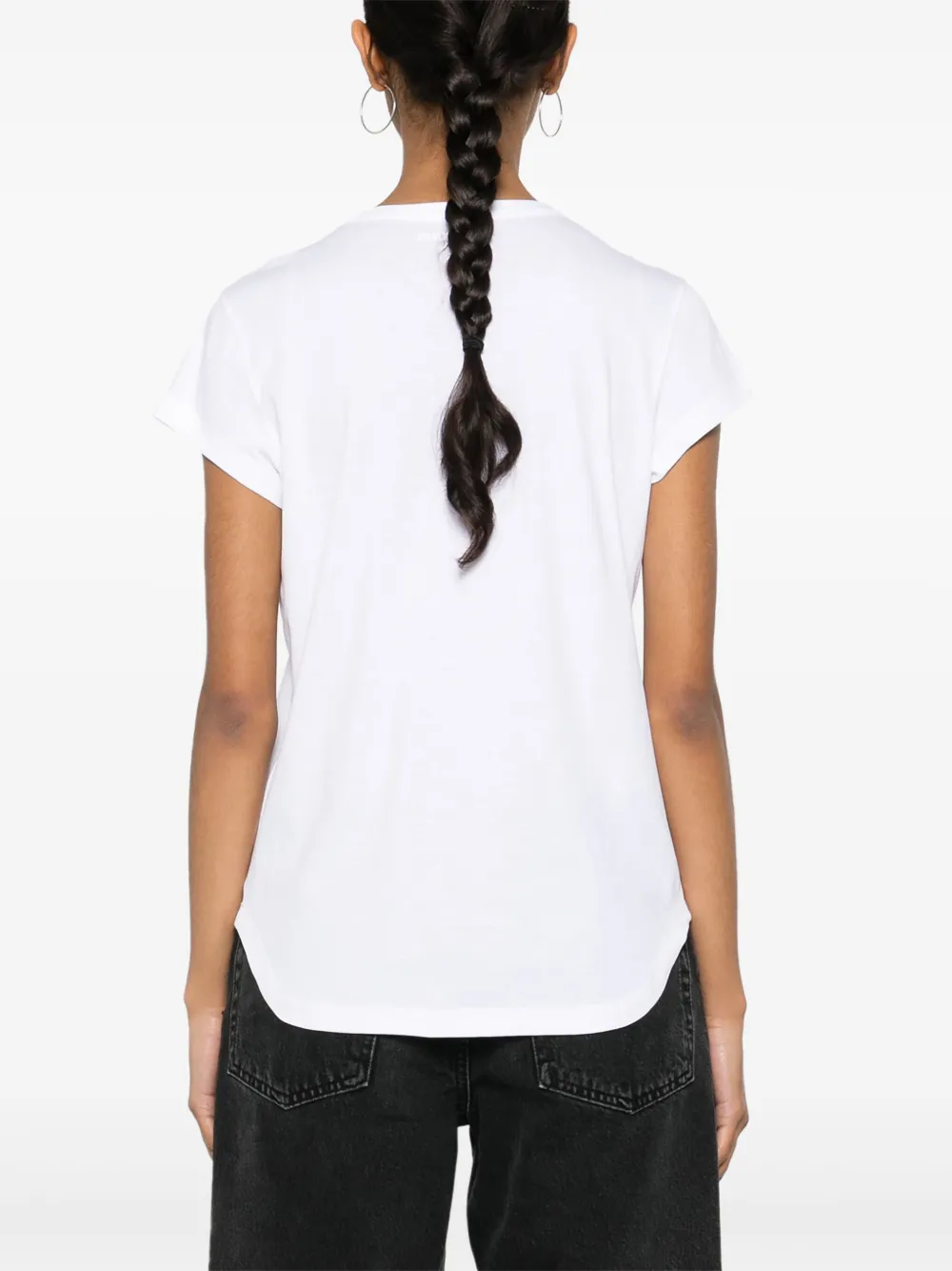 Zadig&Voltaire Katoenen T-shirt Wit