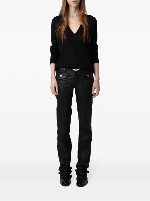 Zadig&Voltaire Rivy カシミアセーター | ブラック | FARFETCH JP
