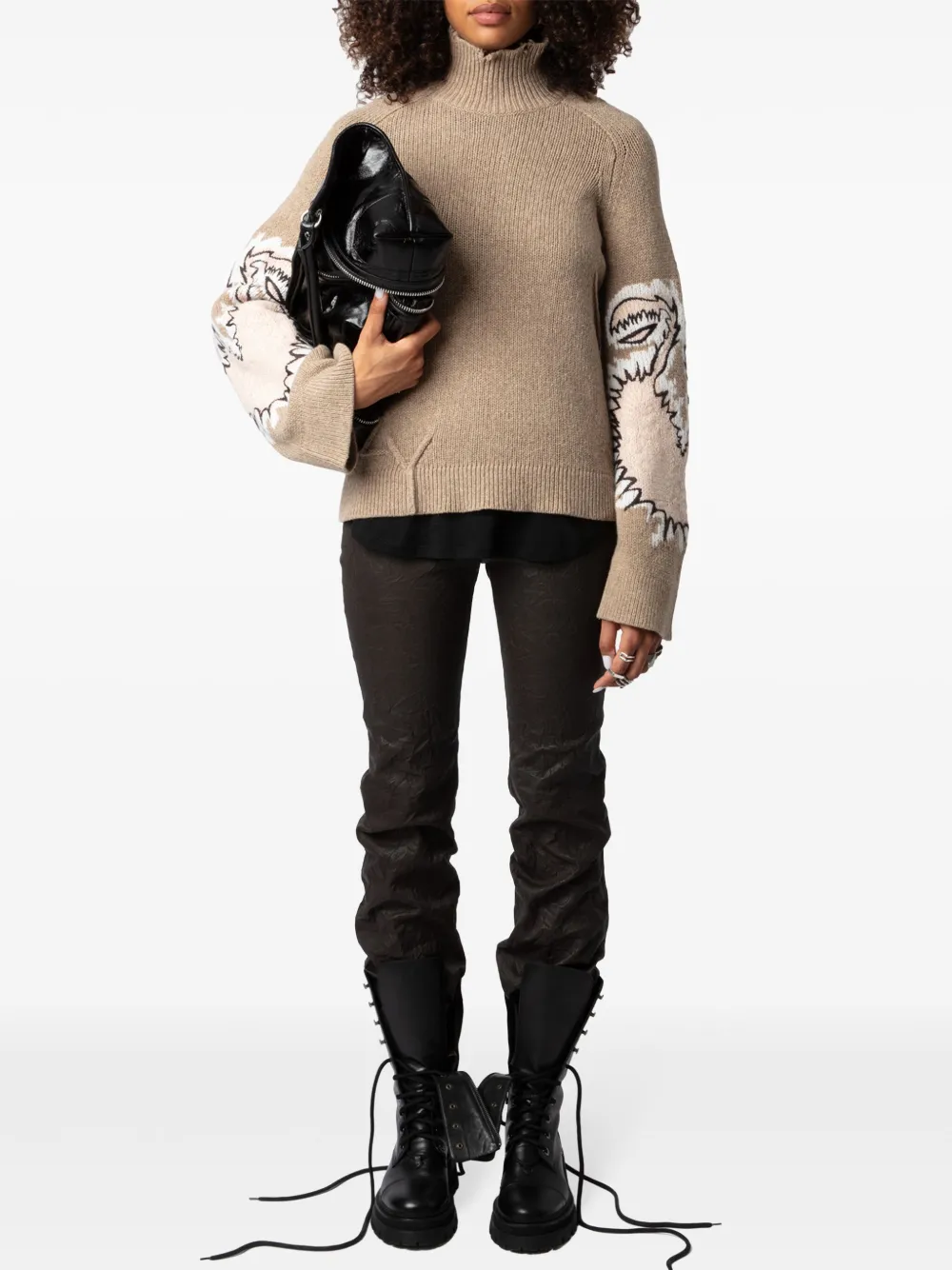 Zadig&Voltaire Custo trui - Beige