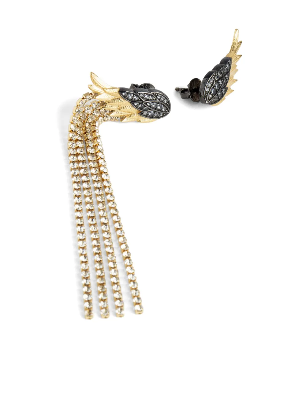 Zadig & Voltaire Rock Earrings In Gold