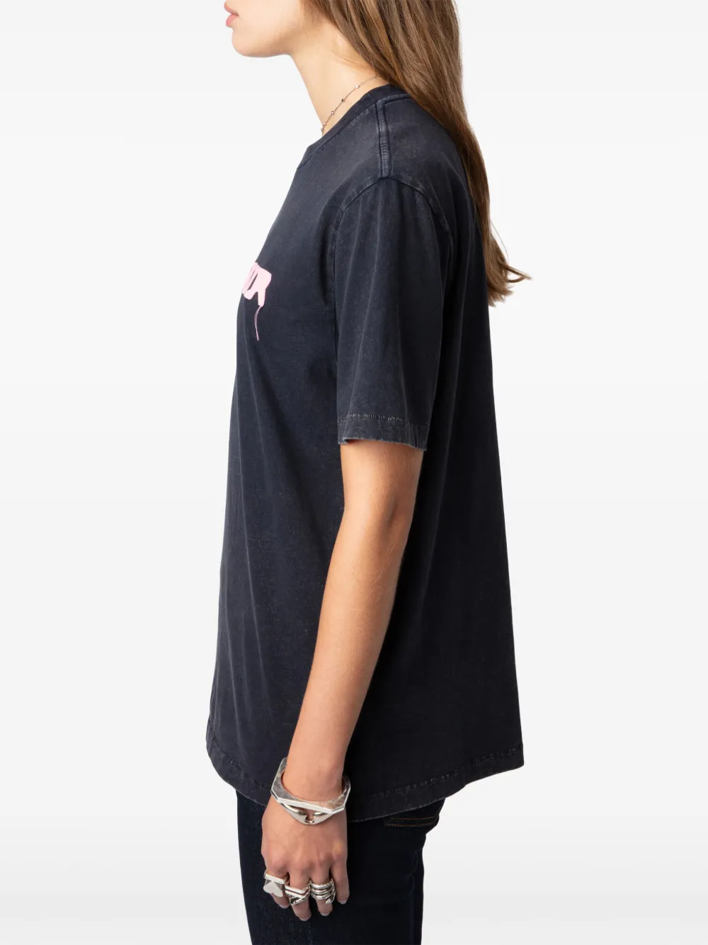 Zadig&Voltaire Edwin T-shirt Blauw