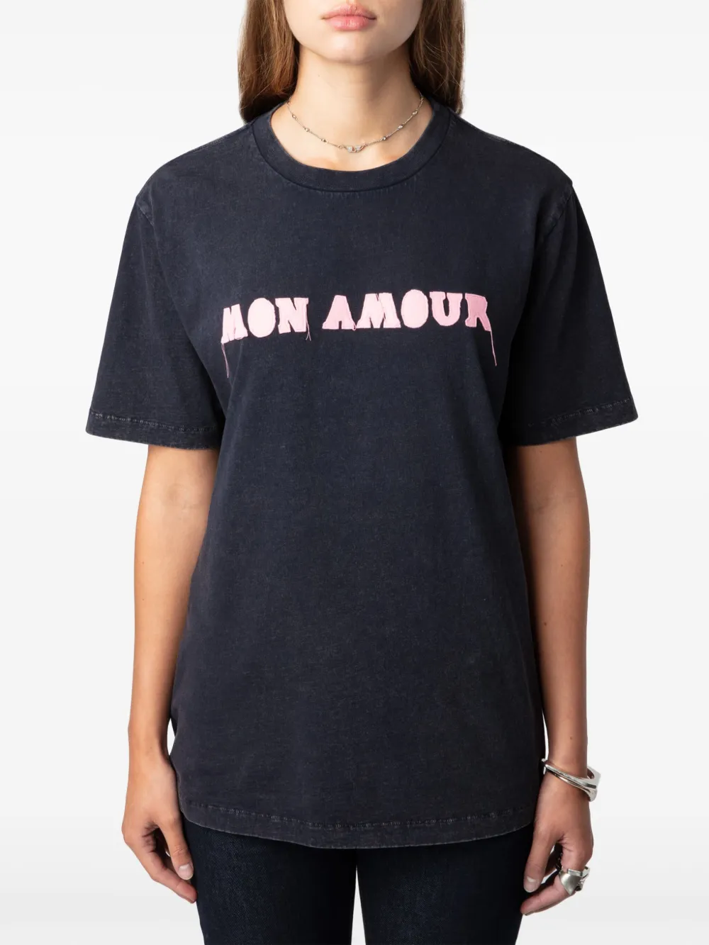 Zadig&Voltaire Edwin T-shirt Blauw