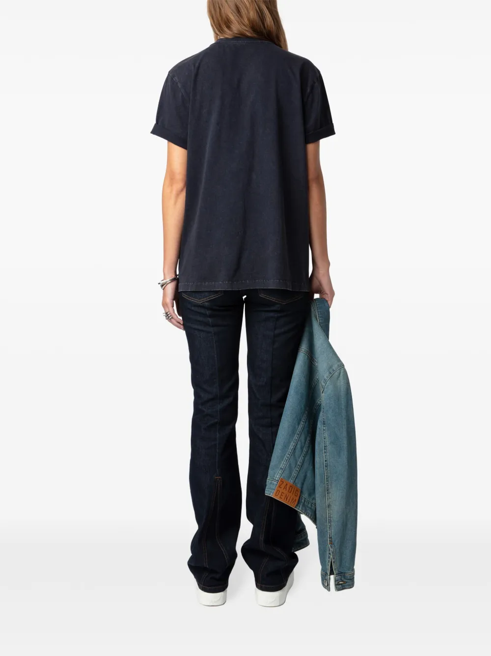 Zadig&Voltaire Edwin T-shirt Blauw