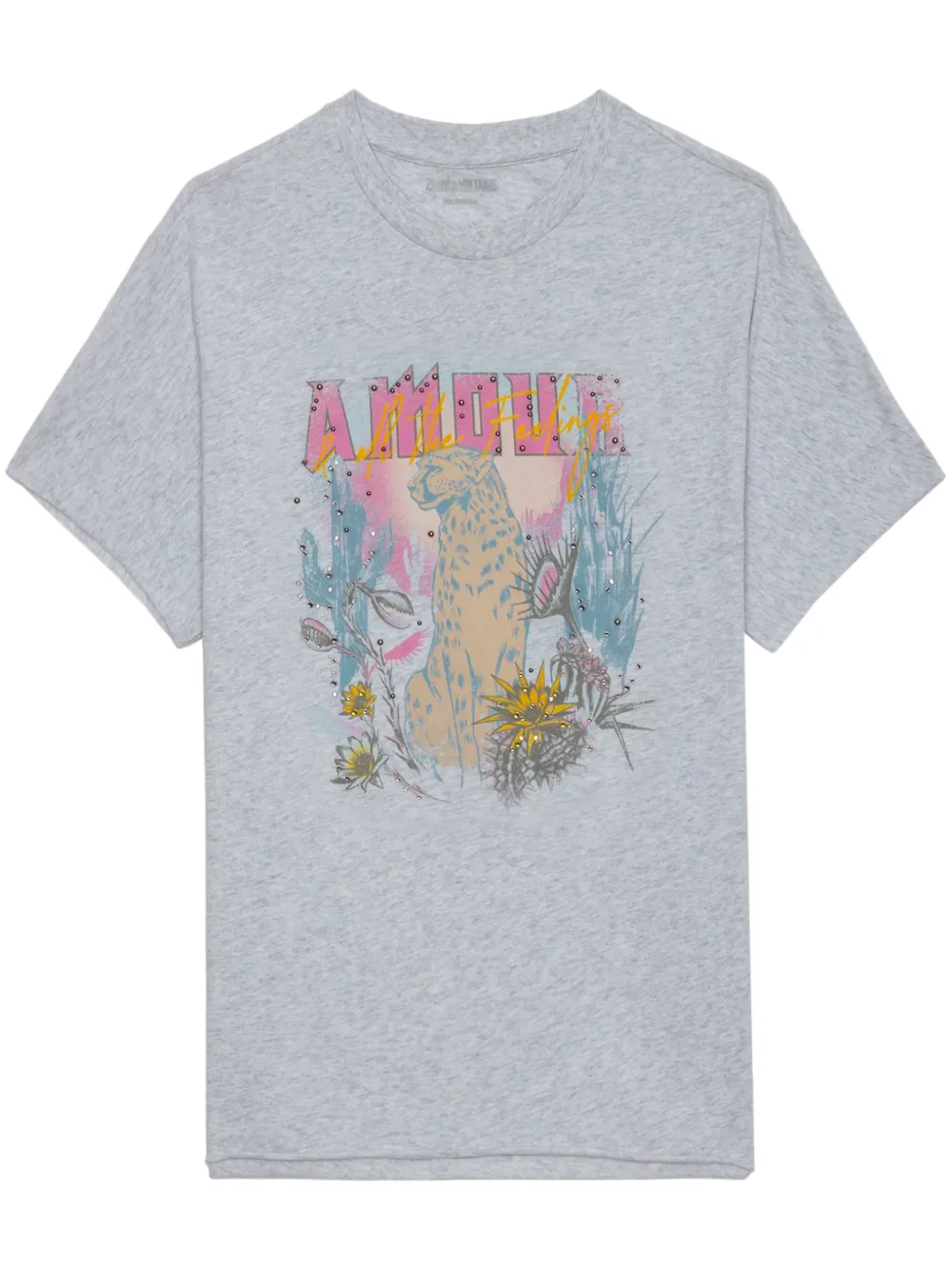 Zadig&Voltaire Tommer T-shirt Grijs