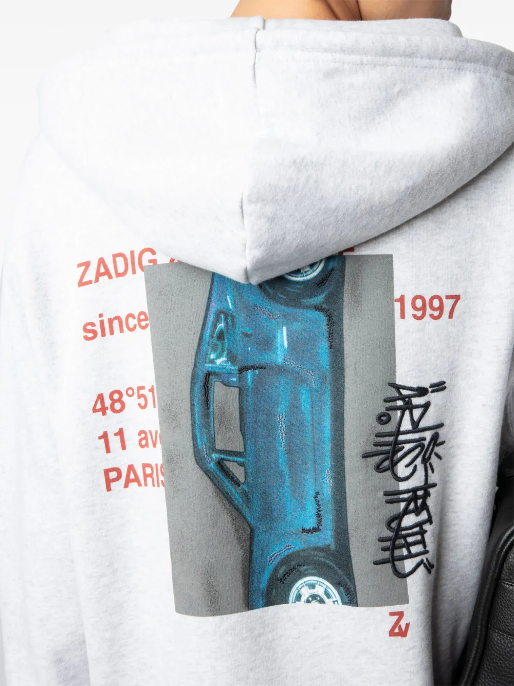 Zadig&Voltaire Soda hoodie Grijs