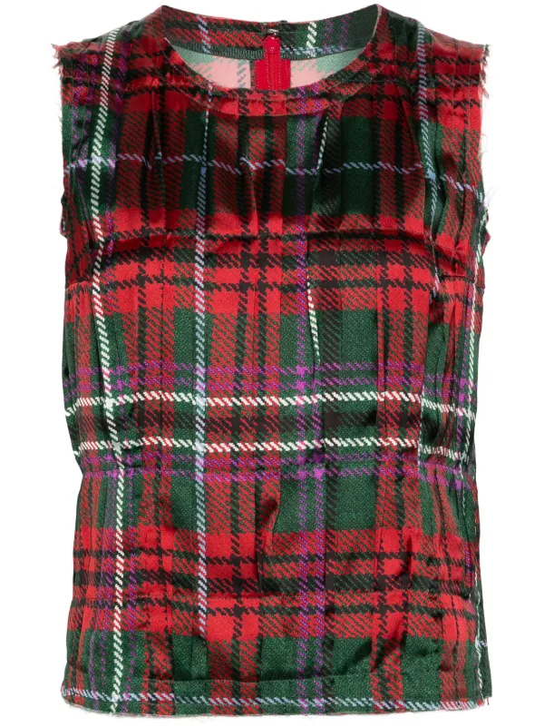 Comme des Garçons Graphic-print Tank Top in Red