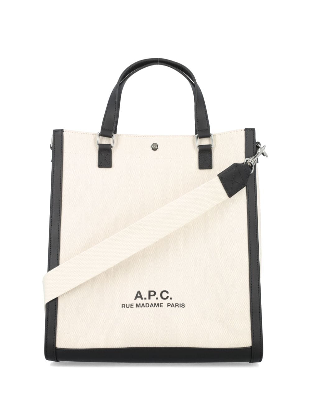 A.P.C. Camille 2.0 canvas tote bag Beige