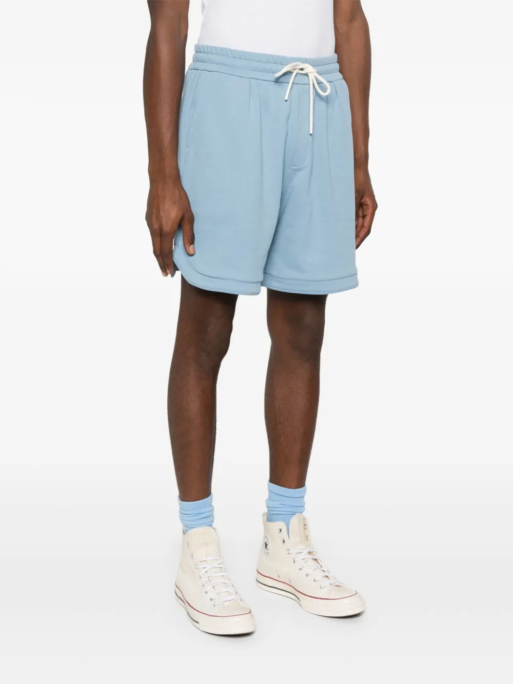 PUMA Trainingsshorts met print Blauw
