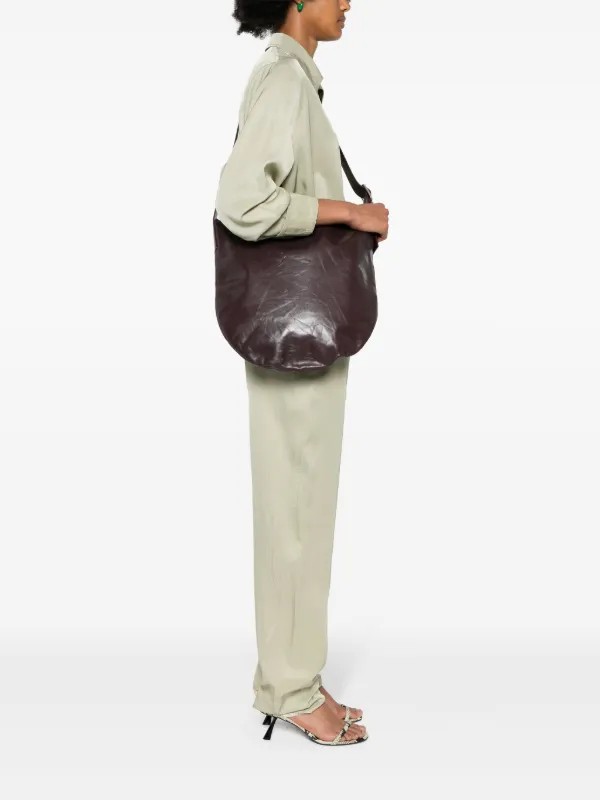 Jil Sander Moon ショルダーバッグ M | ブラウン | FARFETCH JP Jil Sander Moon ショルダーバッグ M | ブラウン | FARFETCH JP