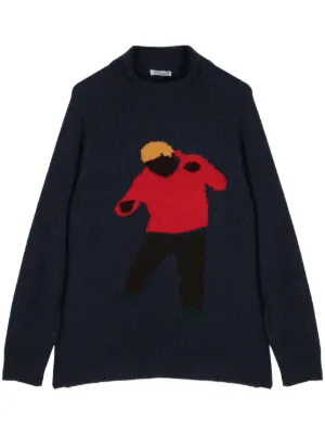 Supreme x Damien Hirst インターシャニット セーター | ブラック 