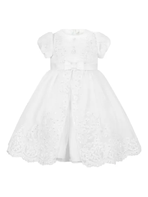 Sarah Louise embroidered detailed dress